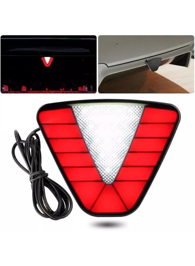 Universal F1 Style LED Rear 3rd Third Strobe Flashing Tail Brake Stop Light - Image 4