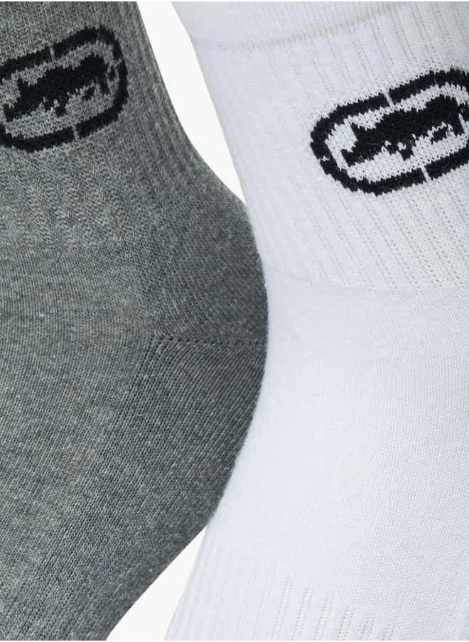 Ecko Unltd. Set of 3 - Ecko Unltd Logo Detail Crew Length Socks