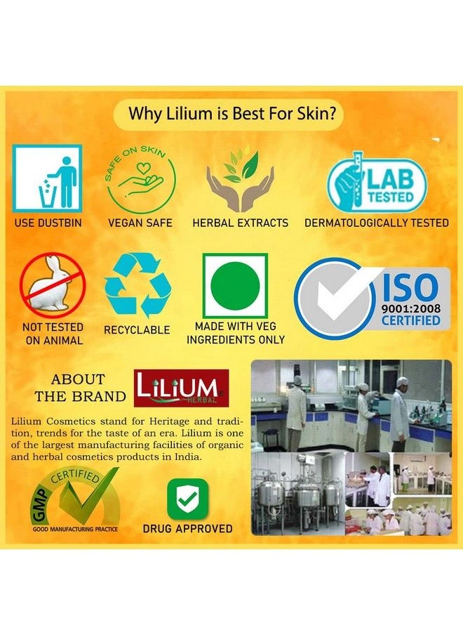 LILIUM Gold Facial Kit With Scrub Cream Gel And Pack 1000G (1Kg)  - Image 3