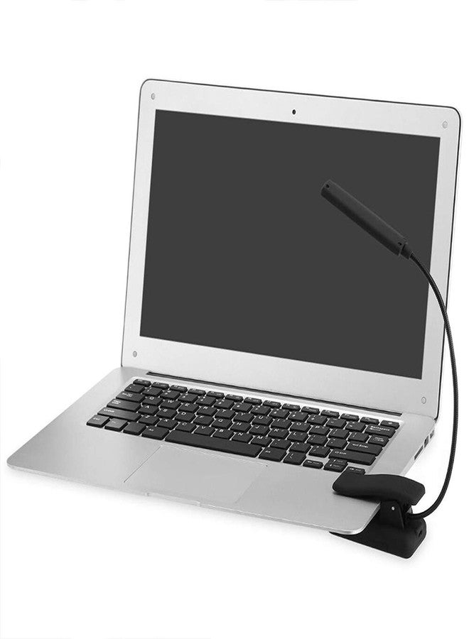 S SMITEX Smitex Easy Clip-On COB LED Sturdy Adjustable Book Reading Lamp with Flexible Arm, Lightweight, Eye-Care Night Reading Clip, On Bed Light Perfect for Book worms and Kids (Black) - Image 2