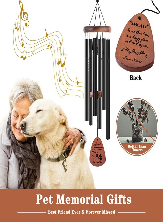 VENBEEL Dog Memorial Gifts, 28" Pet Memorial Wind Chimes, Loss of Dog Sympathy Gift, Pet Loss Passing Away Remembrance Bereavement Gift - Image 2