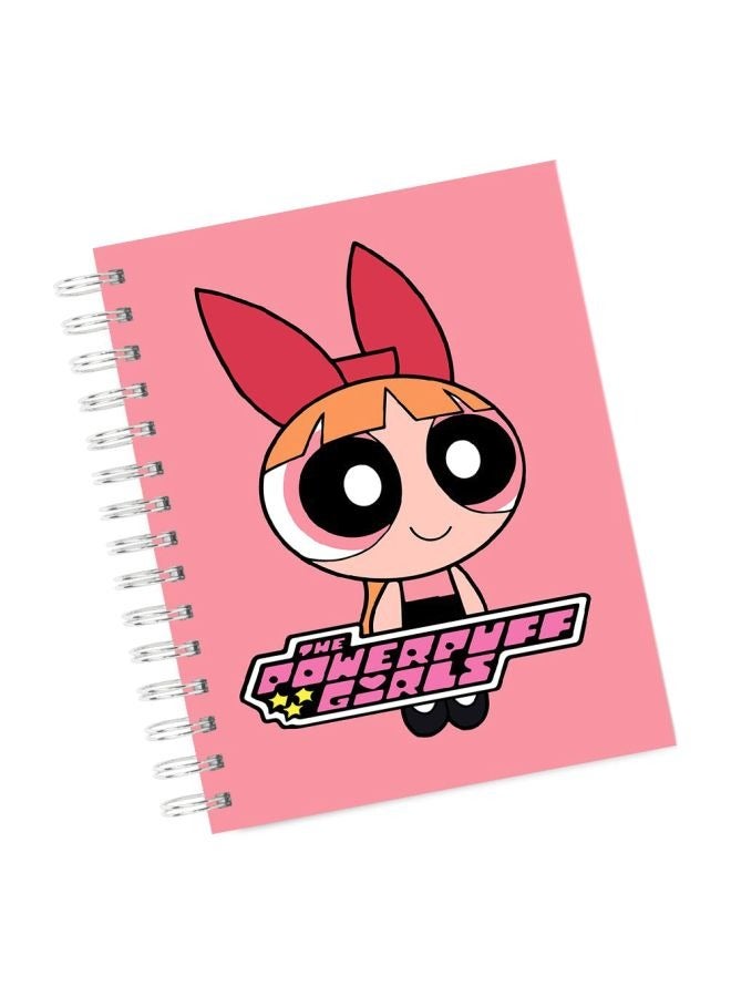 LIT Power Puff Girls Printed Spiral Hardcover Notebook  - Image 1