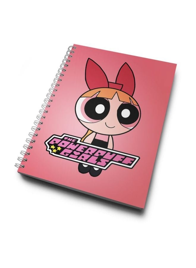 LIT Power Puff Girls Printed Spiral Hardcover Notebook  - Image 2
