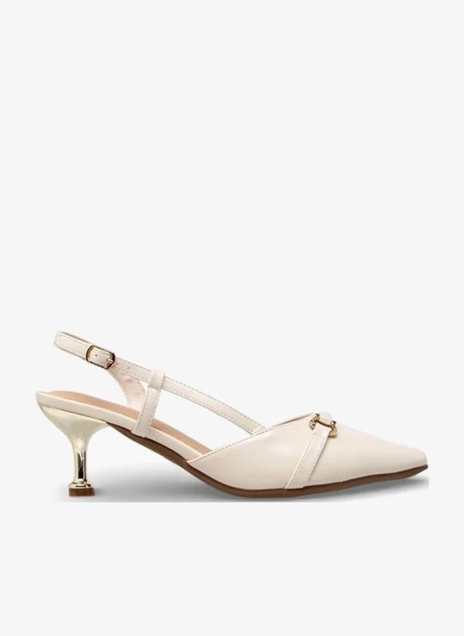 Flora Bella By Shoexpress Flora Bella Women Cone Heel Pointed Toe Shoes