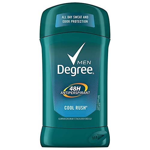 Degree Men Dry Protection Antiperspirant Deodorant Cool Rush 27 oz Pack of 11