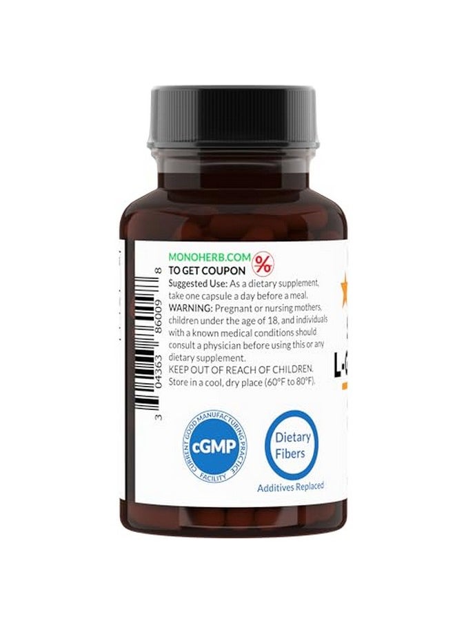 Health & Household - Monoherb S-Acetyl L-Glutathione 200Mg - 90 Vegetarian Capsules - Image 1