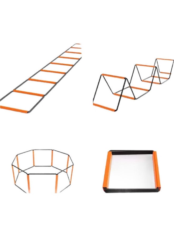 Tatanice Agility Ladder, Multifunctional Butterfly Folding Jumping Ladder, Hurdle Rack, Children'S Physical Fitness And Sensory Integration Training Toy - Image 2