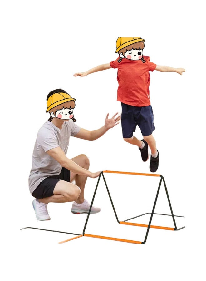 Tatanice Agility Ladder, Multifunctional Butterfly Folding Jumping Ladder, Hurdle Rack, Children'S Physical Fitness And Sensory Integration Training Toy - Image 1