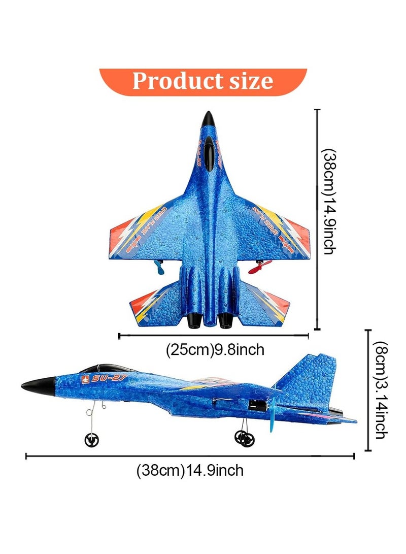 Remote Control Airplane for Kids & Beginners – 2.4GHz 2-Channel RTF RC Plane with Durable Lightweight Foam Body, Easy Take-Off & Stable Flight – Outdoor Flying Toy for Boys, Girls, and Adults