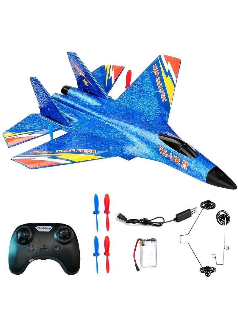 Remote Control Airplane for Kids & Beginners – 2.4GHz 2-Channel RTF RC Plane with Durable Lightweight Foam Body, Easy Take-Off & Stable Flight – Outdoor Flying Toy for Boys, Girls, and Adults