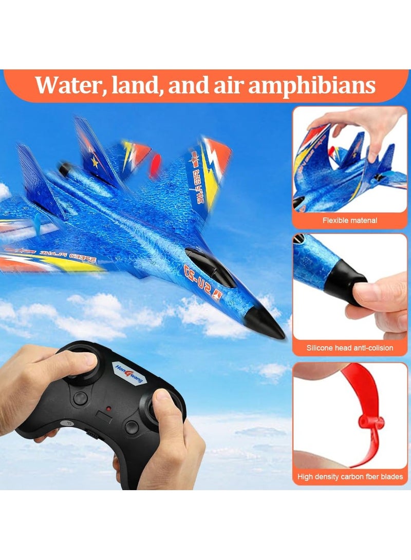 Remote Control Airplane for Kids & Beginners – 2.4GHz 2-Channel RTF RC Plane with Durable Lightweight Foam Body, Easy Take-Off & Stable Flight – Outdoor Flying Toy for Boys, Girls, and Adults