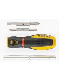 denzeL Combination Screwdriver Sl 3/16Inch Ph1, Sl 1/4Inch Ph2 Portable Compact  - Image 3