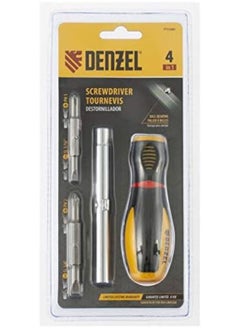 denzeL Combination Screwdriver Sl 3/16Inch Ph1, Sl 1/4Inch Ph2 Portable Compact  - Image 5