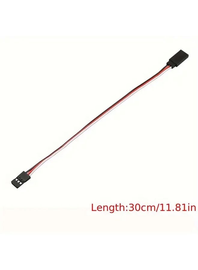 30mm RC Servo Extension Cable Female to Male for Futaba JR RC Cars Drones - Image 1