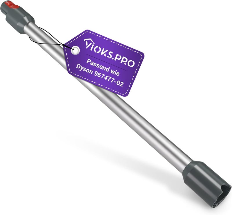 Vioks.pro قضيب بديل أنبوب مكنسة كهربائية Viоks.pro فضي بديل لأنبوب بديل Dуson 967477-02 - أنبوب تمديد لمكنسة كهربائية Dуson V5, V7, V8, V10, V11, V15, SV10, SV11, SV12 و Dуson - Image 1