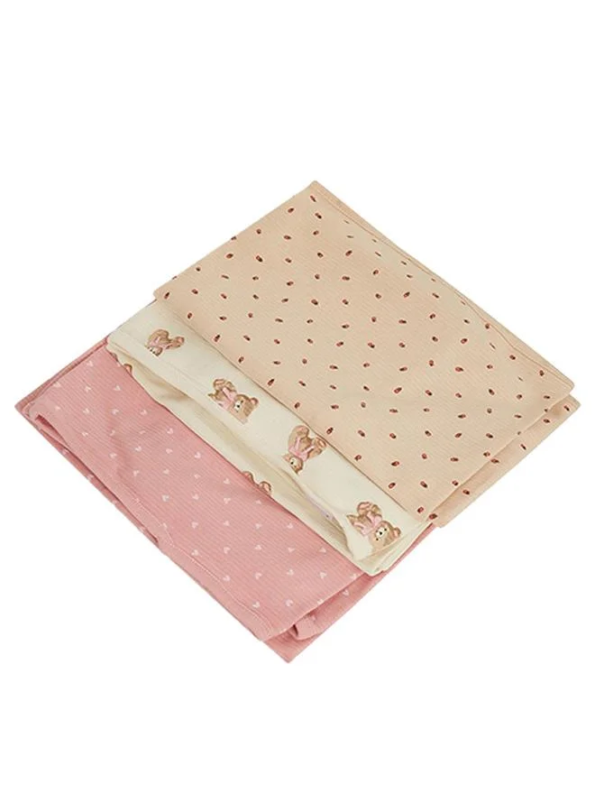 Babies & More Babies & More Newborn Girls Multicolor Baby Blanket
