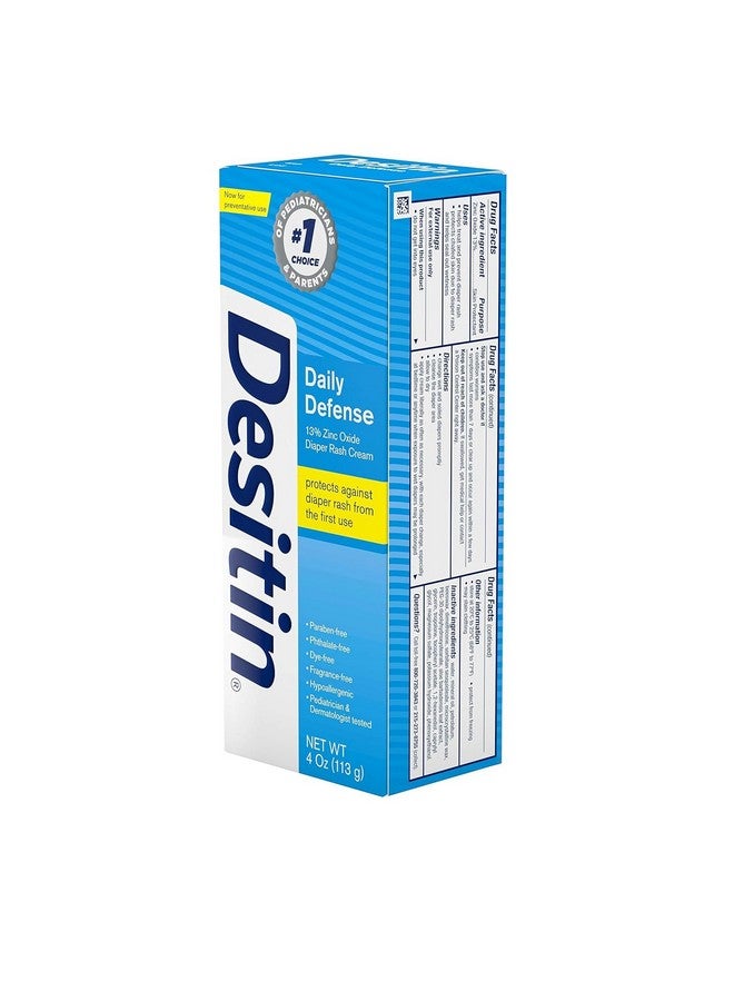 Desitin Rapid Relief Zinc Oxide Diaper Rash Cream 4 Oz (Pack Of 2) - Image 2