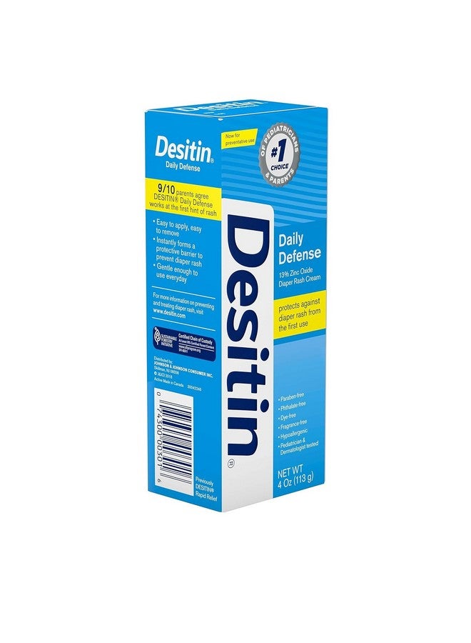 Desitin Rapid Relief Zinc Oxide Diaper Rash Cream 4 Oz (Pack Of 2) - Image 5
