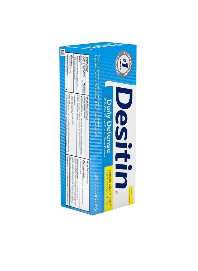 Desitin Rapid Relief Zinc Oxide Diaper Rash Cream 4 Oz (Pack Of 2) - Image 4