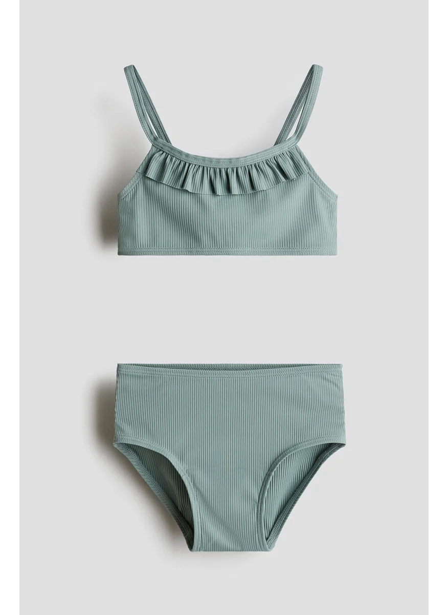 H&M Ribbed Bikini