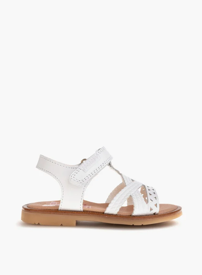 Pablosky Girls' Sandals with Hook and Loop Closure - 056400 Ramadan Collection