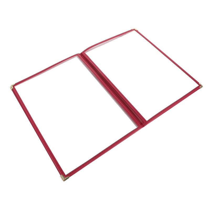 Clear PVC Menu Cover Holder With Price List For Restaurant Cafe Hotel Shop - Image 2