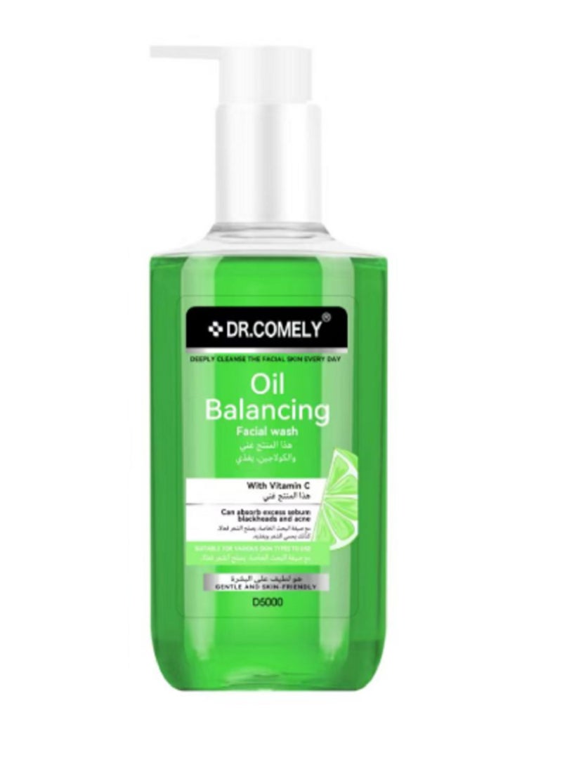 Dr. Comely Oil Balancing Facial Wash with Vitamin C
