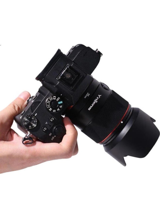 YONGNUO Yongnuo Yn35Mm F2S Sony E-Mount Wide-Angle Prime Lens With Auto Mode Large Aperture For Portrait And Street Photography - Image 1