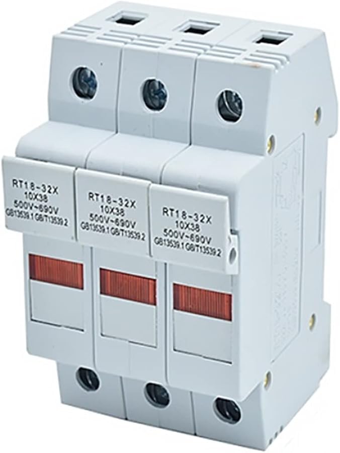RT18 32X Fuse Holder Base with LCD LED Light for 10 x 38mm RO15 RS15 1PCS 2P Fuse Base - Image 5