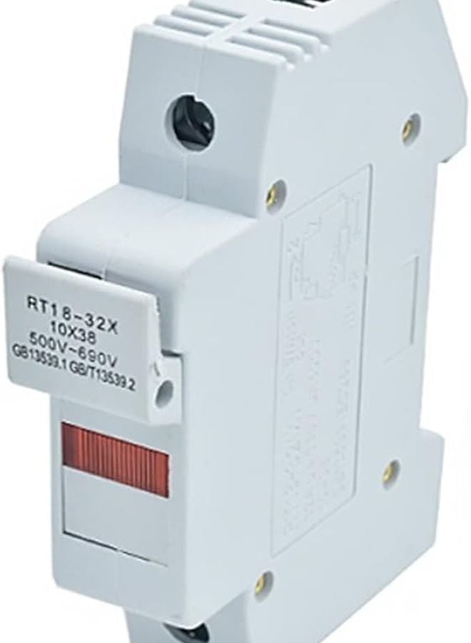 RT18 32X Fuse Holder Base with LCD LED Light for 10 x 38mm RO15 RS15 1PCS 2P Fuse Base - Image 3