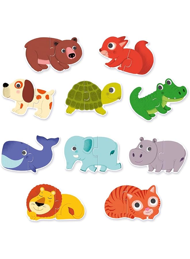 DJECO Animals Puzzle Duo - Image 1