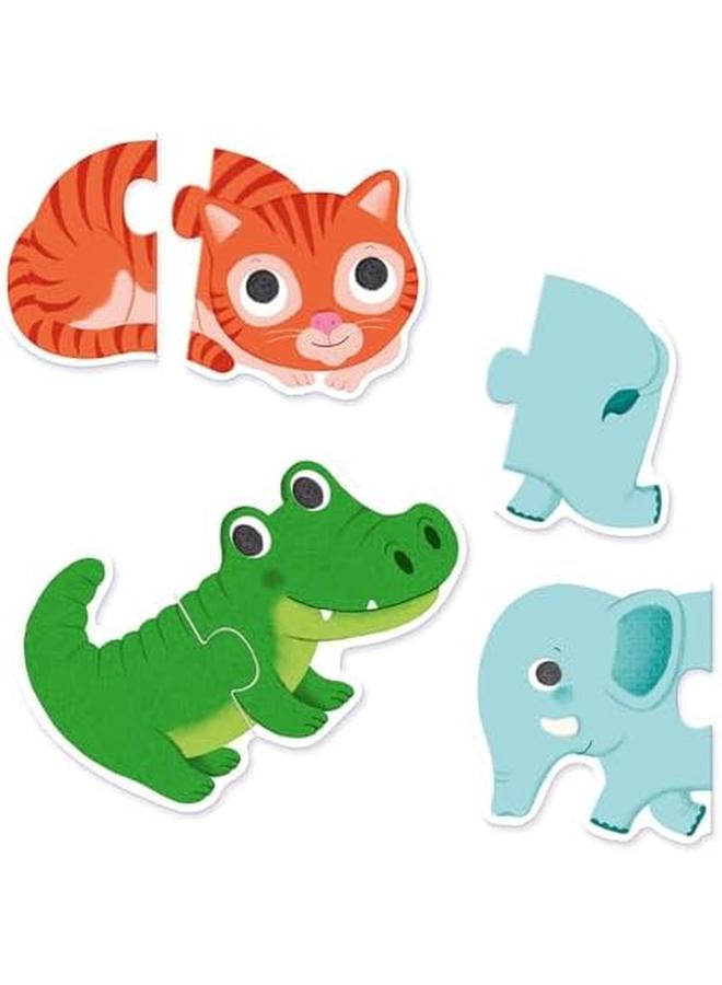 DJECO Animals Puzzle Duo - Image 2