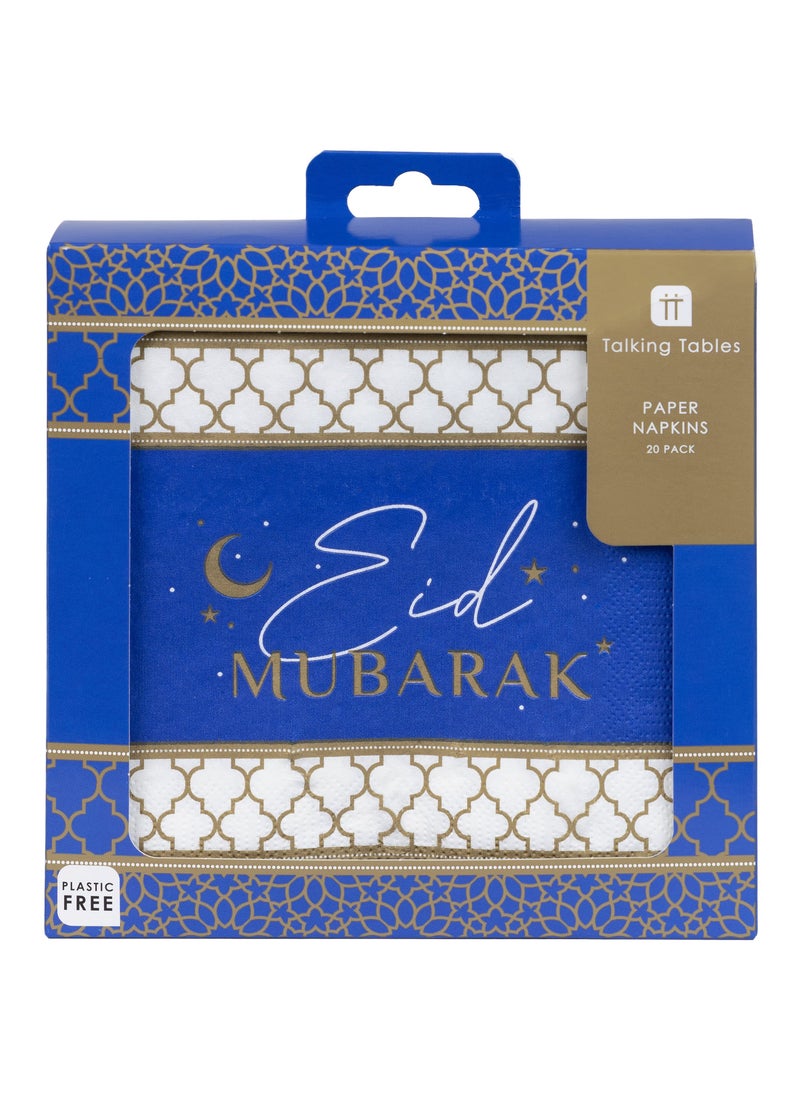 Talking Tables Eid Party Porcelain Gold Paper Napkins 21pack - pzsku/Z32CA0AF2542CB4C1A099Z/45/_/1742295665/e44755f9-6ddc-44a2-b2ab-015008ab3993