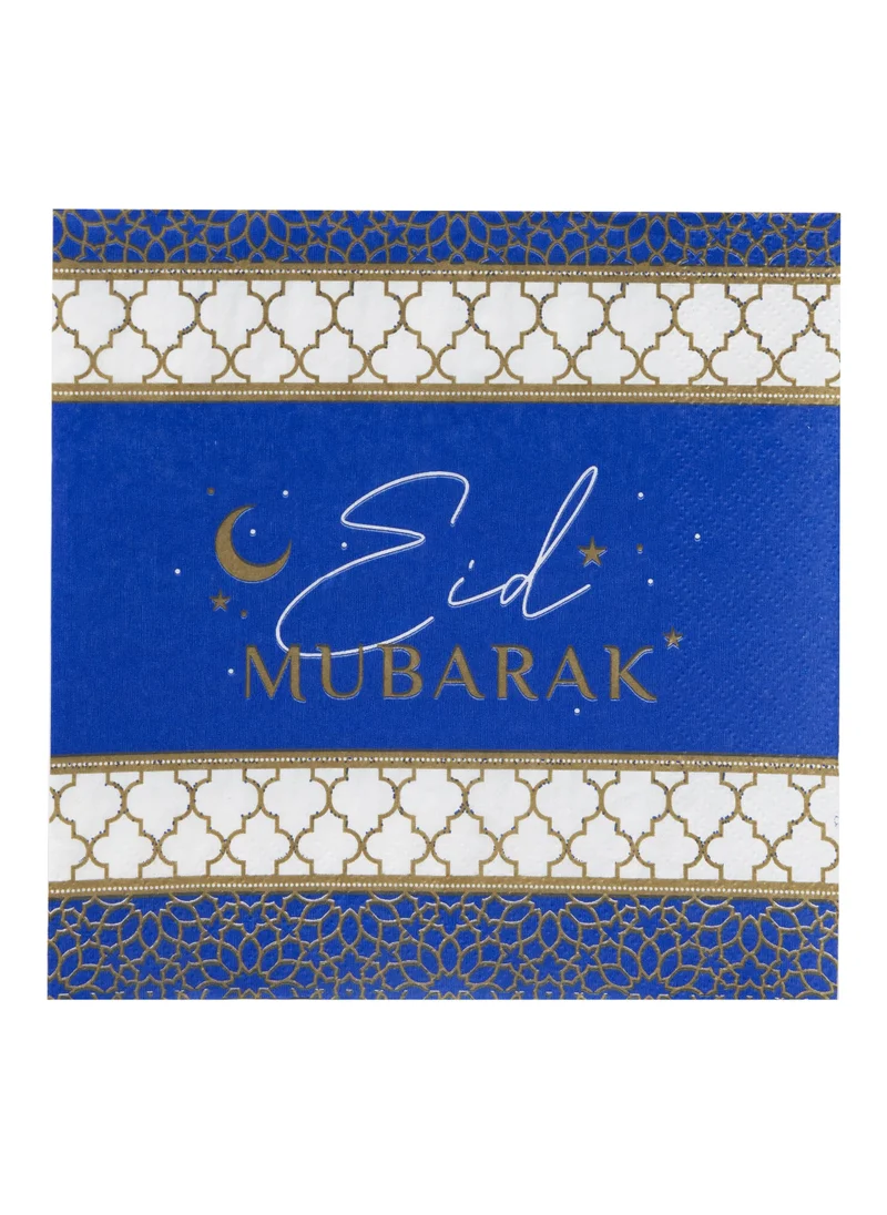 Talking Tables Talking Tables Eid Party Porcelain Gold Paper Napkins 21pack