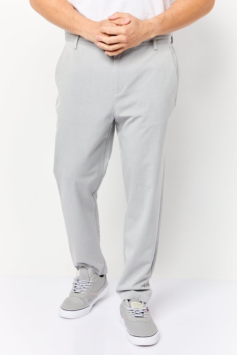 Celio سروال تشينو للرجال بملاءمة مرنة، رمادي - Image 1