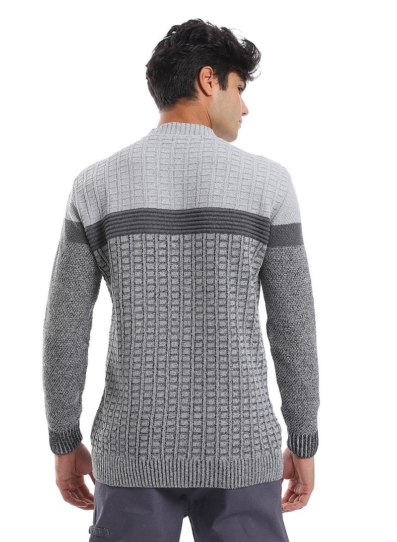 سيزار بلوفر رجالي صوف بتصميمات متعددة - Image 3