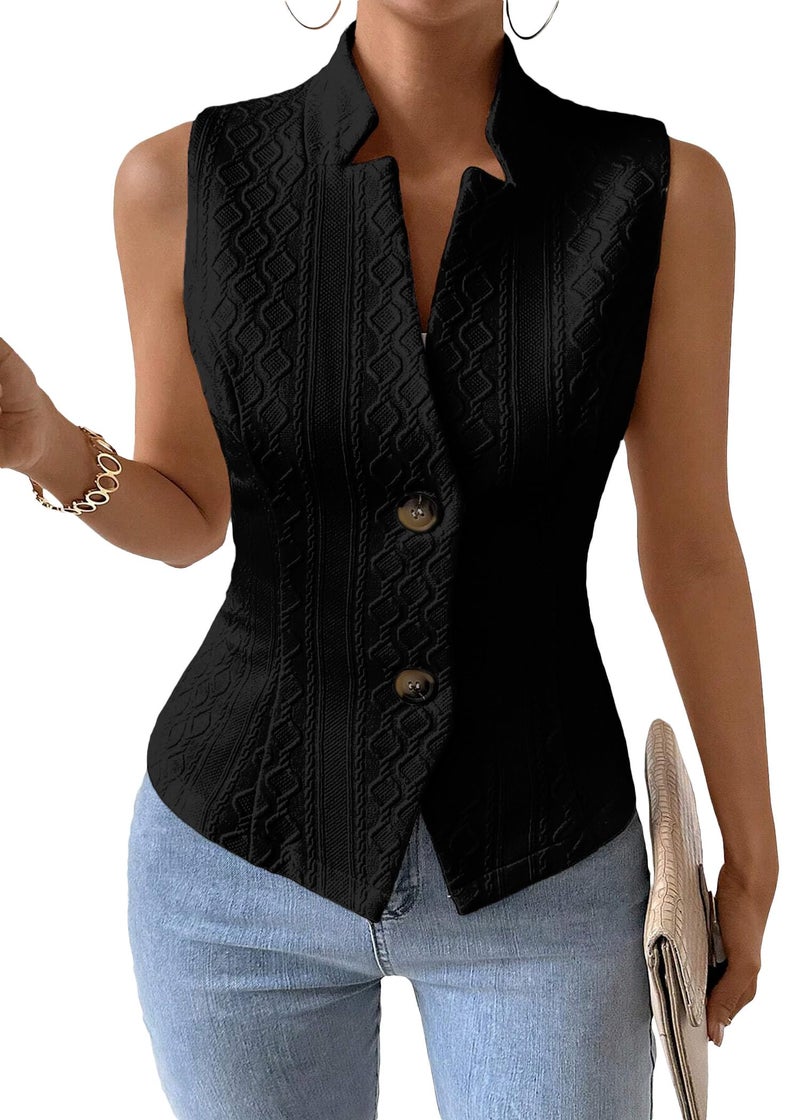 Mina Self Besiness Casual Outfits Blazers For Women 2025 Tops Black Work Clothes Office Womens Blazer Professional Interview Corporate Attire Clothing Tops And Blouses Top Blazer Jackets Suits - Image 1
