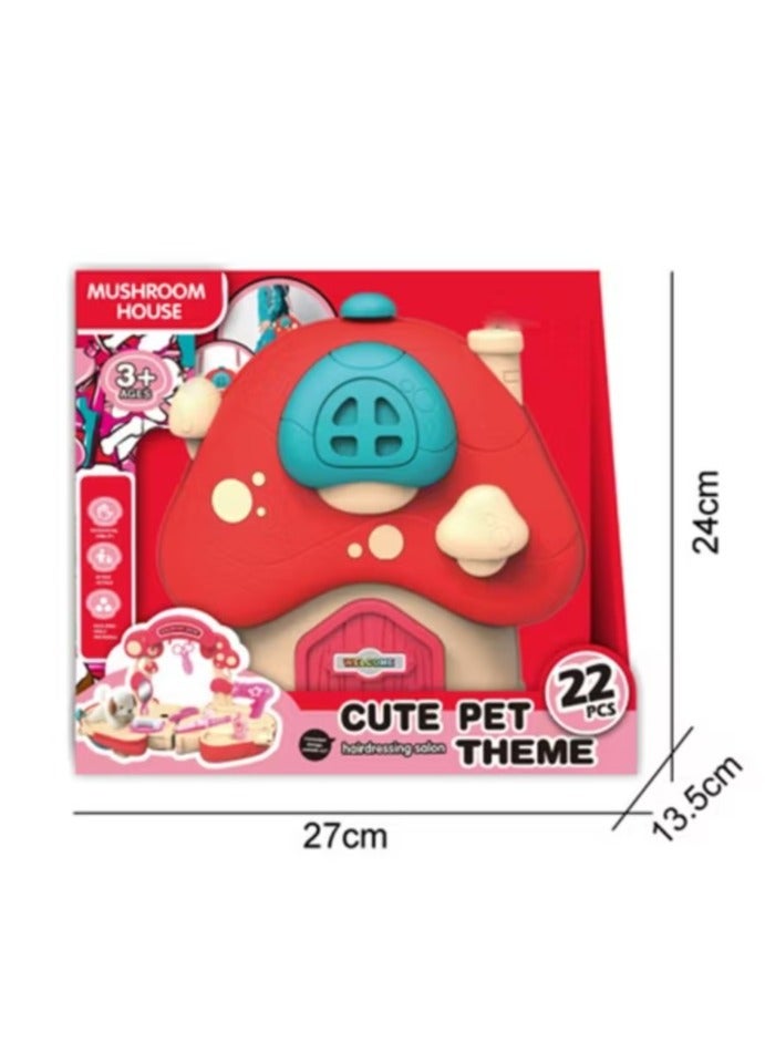 Generic 2 in 1 Mushroom House Crossbody Bag with Two Forms Cute Pet Theme (22 PCS) - No: KF2435 - Image 3