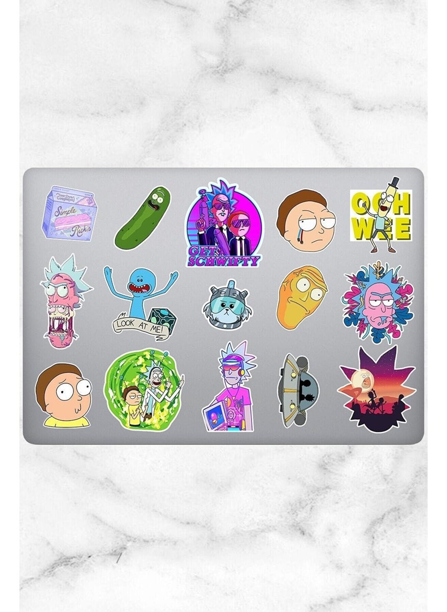 Rick And Morty Themed Laptop Notebook Tablet Sticker Set 15 Pieces - pzsku/Z32CA8A05D624C8FD6B77Z/45/_/1725794714/2a2aa29e-064b-46b6-a79f-b27d5de62f69