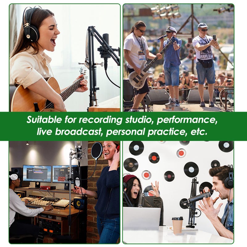 4-Channel Stereo Headphone Amplifier Compact 4 Channels Mini Audio Stereo Headphone Amp with 6.35mm/3.5mm Input Volume Control In-ear Monitoring System for Stage and Studios - Image 3