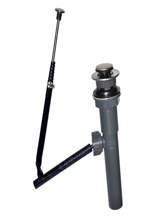 Danco Plastic, Brushed Nickel, EZ Connect Pop Lavatory Drain, 10693X - Image 1