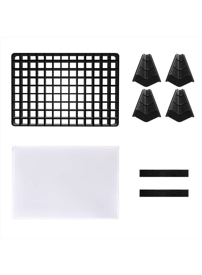 GVM Great Video Maker GVM Foldable Softbox Diffuser with Grid Beehive for RGB 1500D Series LED Video Light, Suitable for Studio Lighting, Portrait Photography, Video Lighting, Led Panel - Image 1