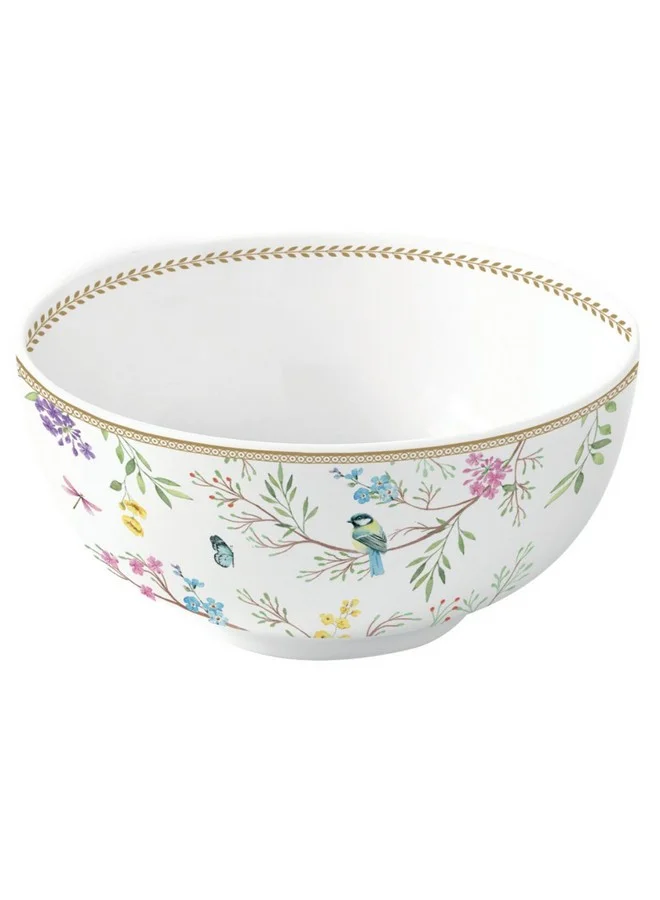 Easy Life Birds Melody Porcelain Salad Bowl Multicolor 12cm R1190#BIME