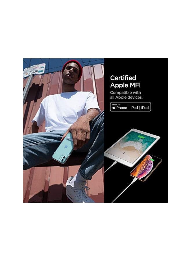 Spigen - Igen Ntial C10Cl Usb C To Lightning Cable White 1M Mfi Certified 000Ca25416 - Image 1