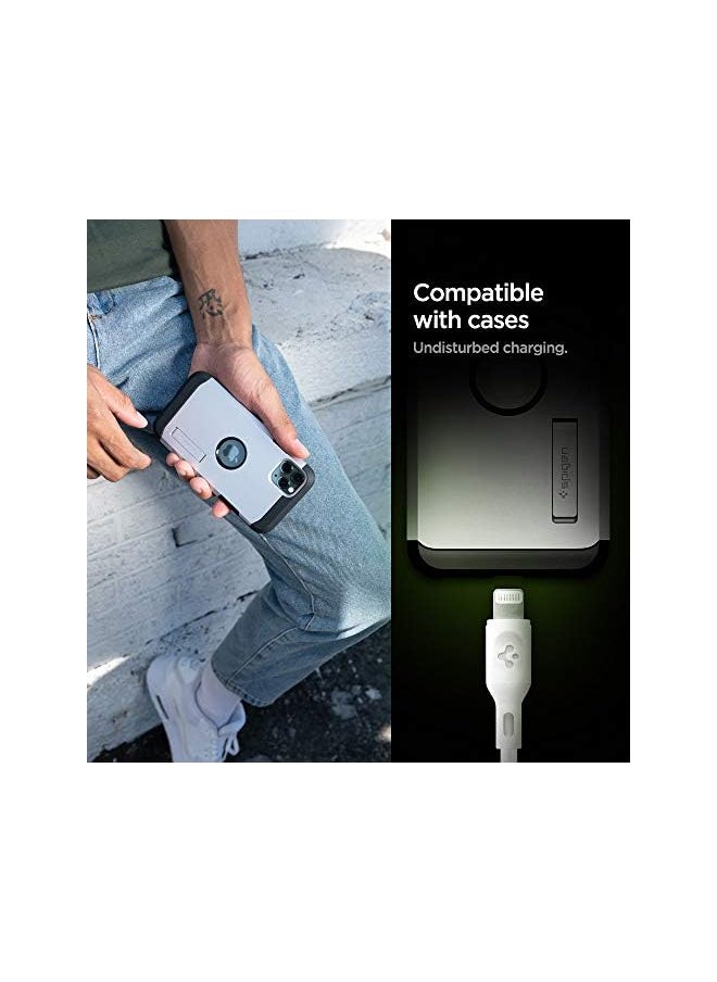 Spigen - Igen Ntial C10Cl Usb C To Lightning Cable White 1M Mfi Certified 000Ca25416 - Image 1