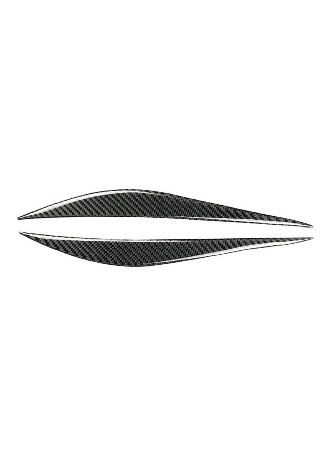 Loquat Carbon Fiber Headlight Eyebrows - Image 1