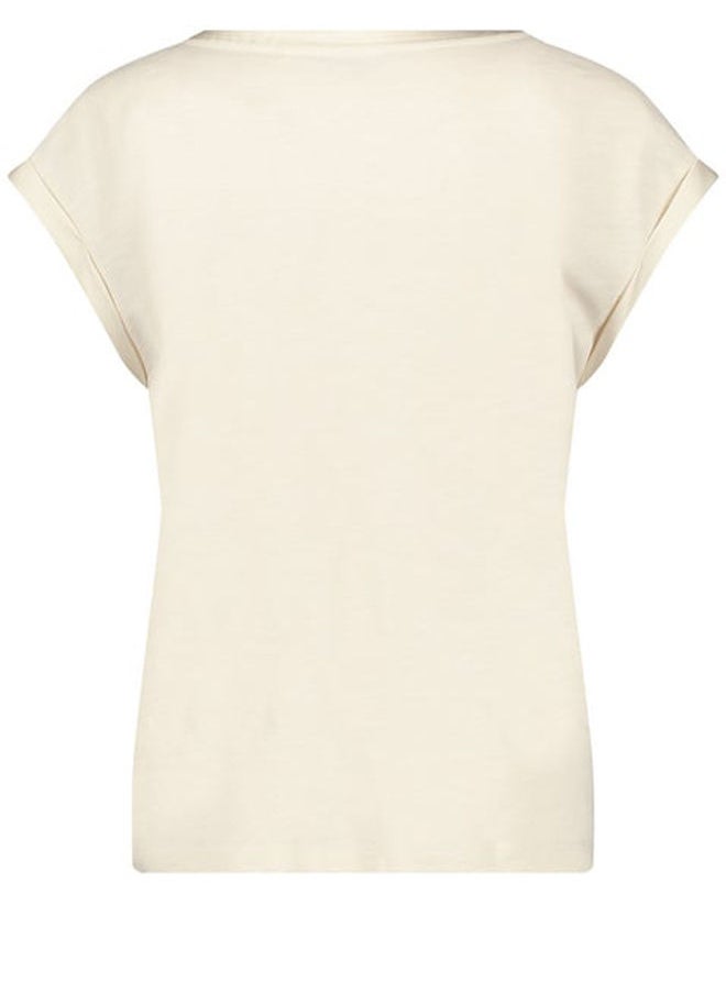 GERRY WEBER - T-shirt with a satin front - Image 1