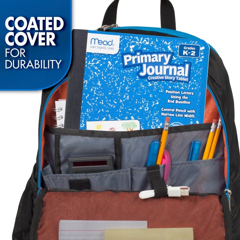 Mead Primary Journal, Half Page Ruled, Grades K-2, 7 1/2" x 9-3/4", 100 Sheets, Color Will Vary (10297) - Image 5