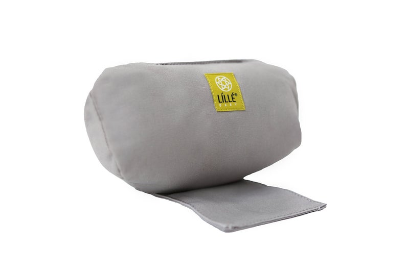 LLLbaby Ergonomic Washable Infant Pillow for Baby Carrier Grey