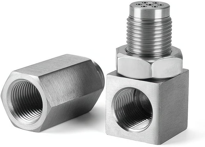 Zikra Universal M18*1.5 O2 Sensor Spacer - 1 Pcs Check Engine Light Eliminator Adapter, Silver Extender for Exhaust Systems, Style B - Enhance Performance & Reduce Emissions - Image 5